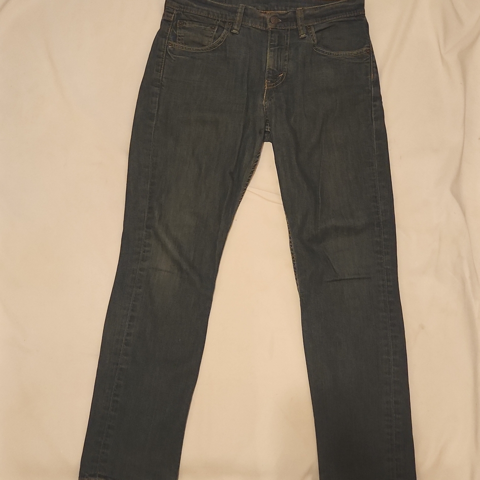 Levi's, Size 29, Brownish Dark Wash Slim Straight Leg Jeans
